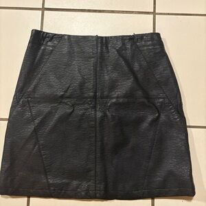Leather Skirt